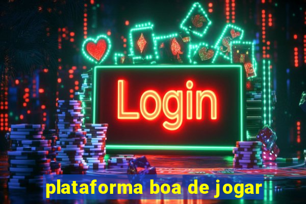 plataforma boa de jogar